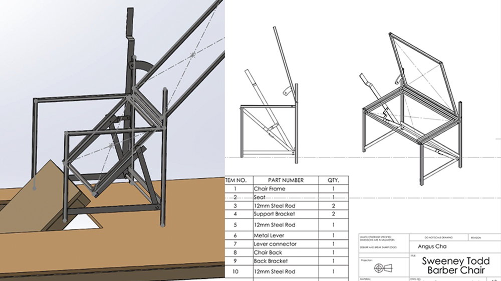 Attend the tale of Sweeney's Chair!