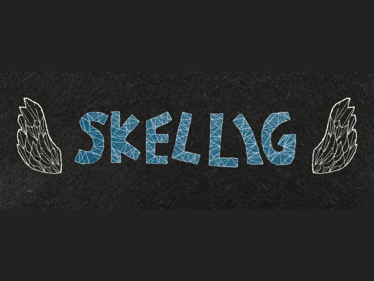 How did Skellig get his wings?